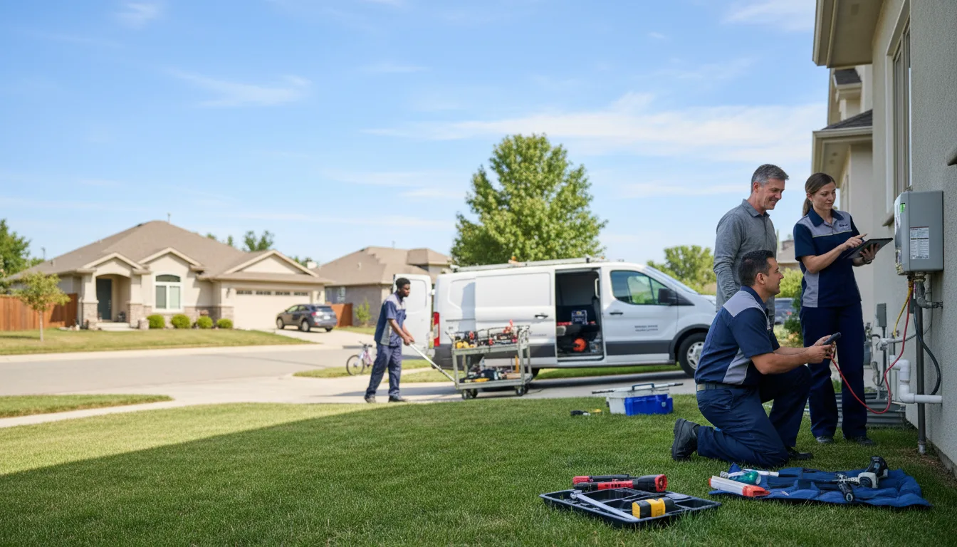 Tankless water heater service in Nicholls, GA
